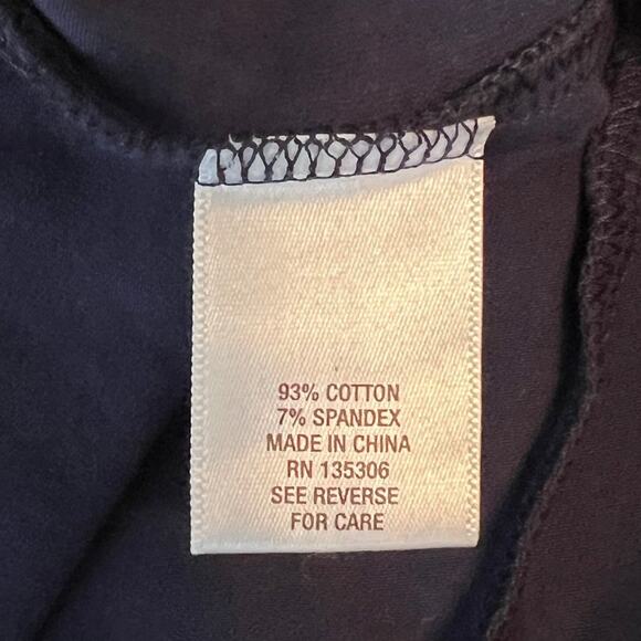 Dressbarn Navy Legging Capris Size XL - Picture 4 of 4